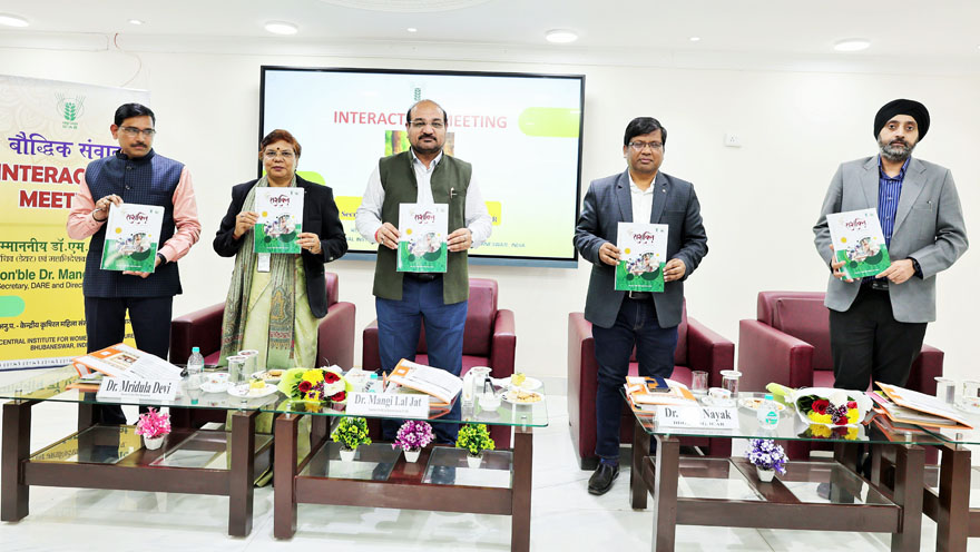 Release of Sashakti-Rajbhasha Patrika by Hon’ble Secretary DARE & DG, ICAR